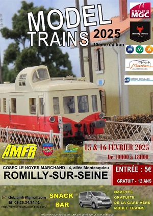 romilly sur seine - model trains 2025